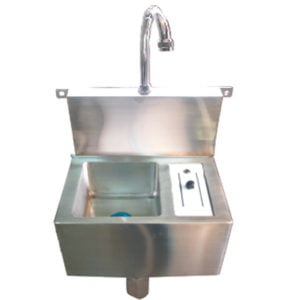 Lavamanos con esterilizador