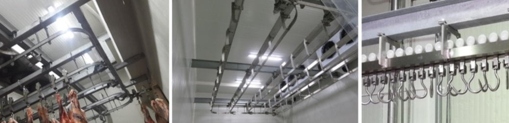 poleas mono riel y bi riel